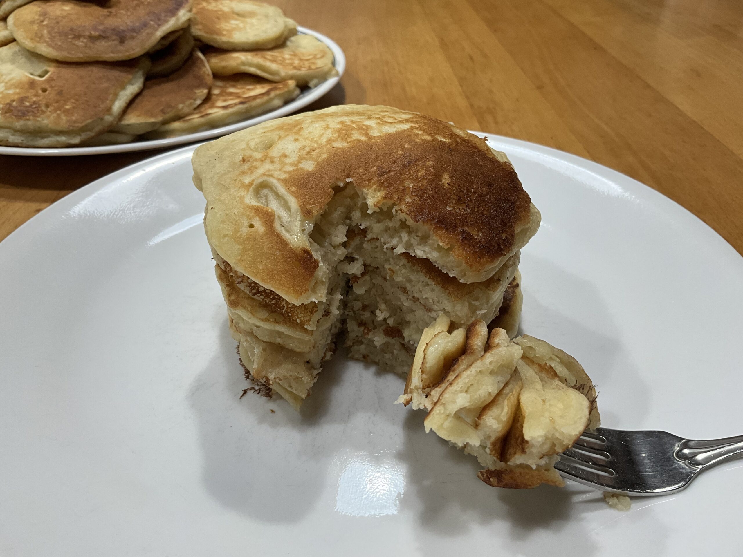 Sourdough Banana Pancakes