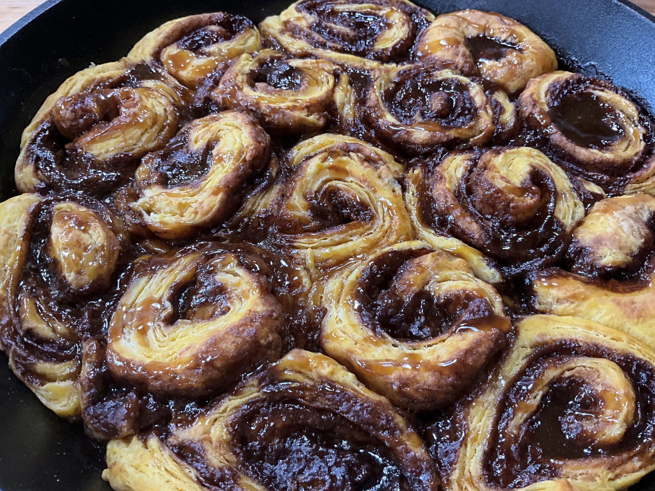 Soft & Fluffy Sourdough Pumpkin Sticky Buns (with maple glaze)