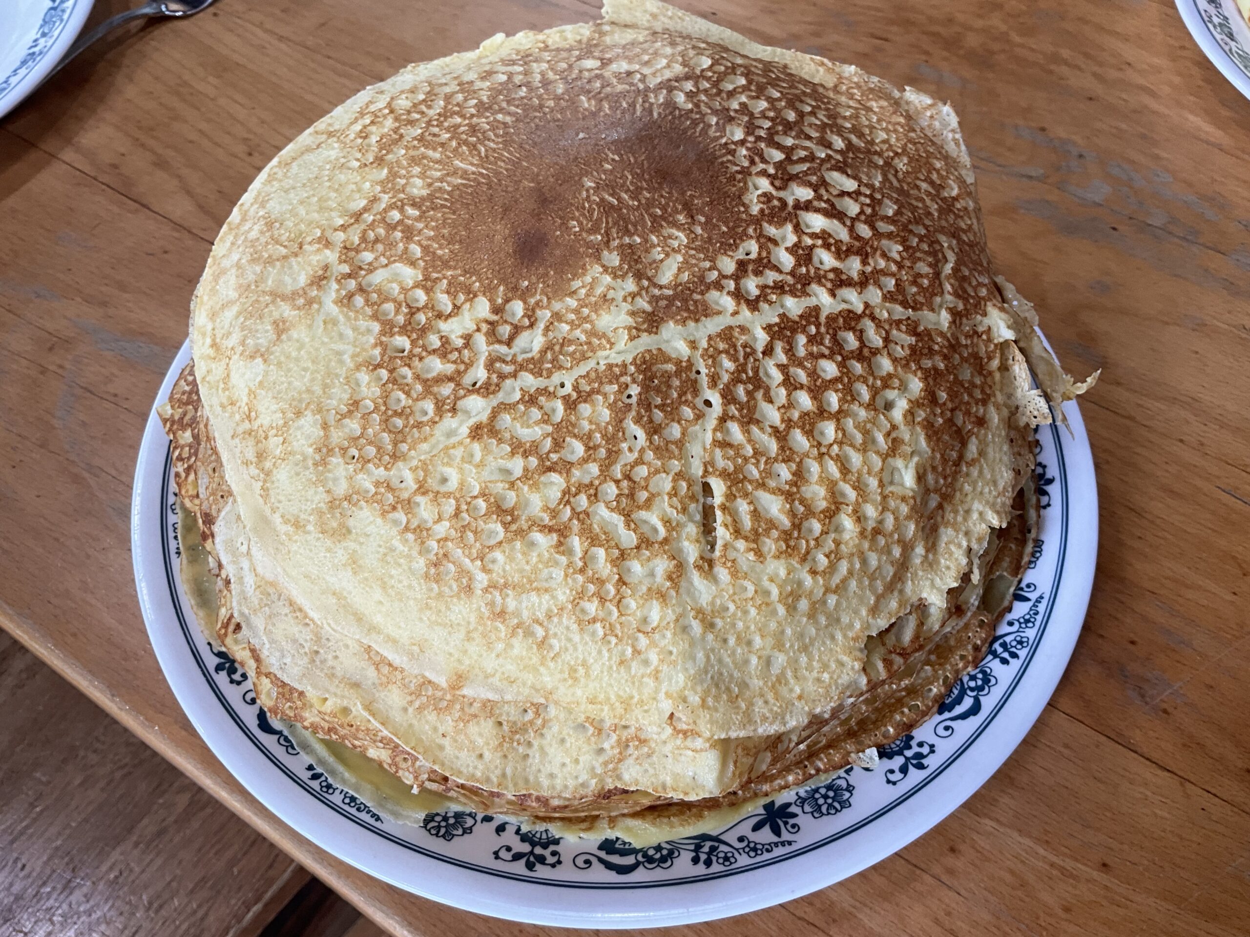 Easy Sourdough Pumpkin Crepes